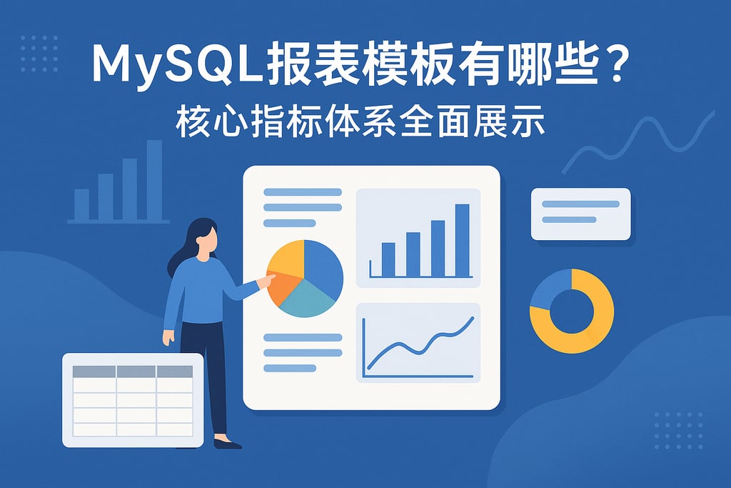 mysql报表模板有哪些？核心指标体系全面展示