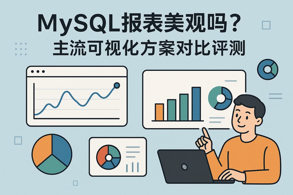 mysql报表美观吗？主流可视化方案对比评测