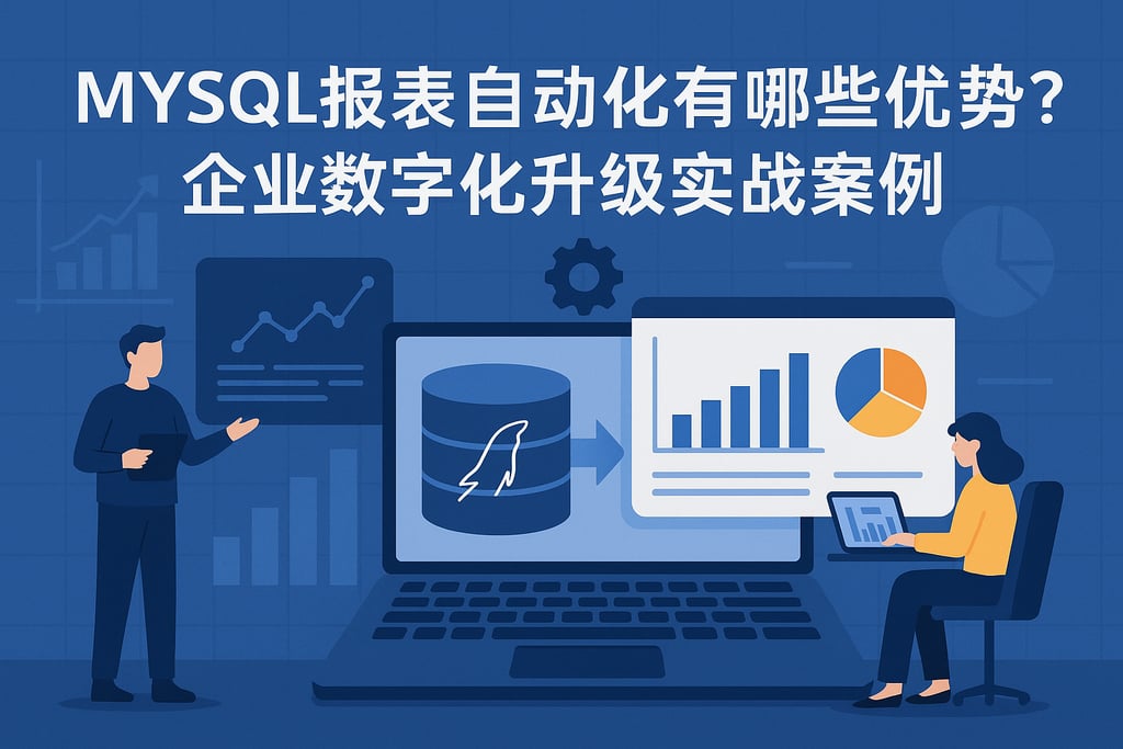 mysql报表自动化有哪些优势？企业数字化升级实战案例