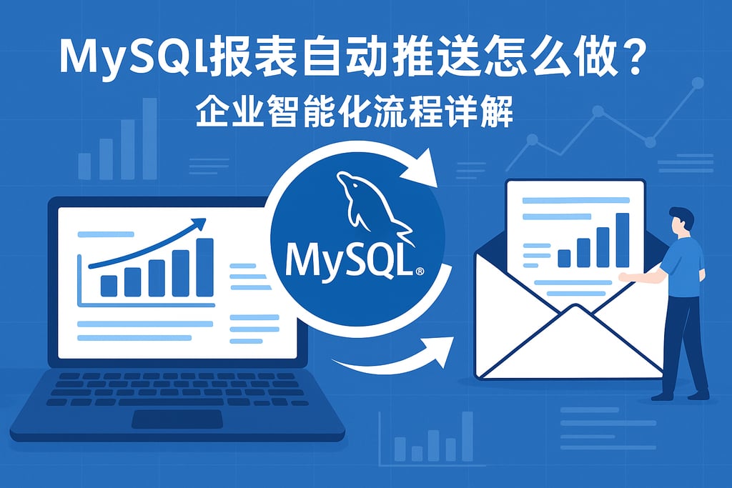 mysql报表自动推送怎么做？企业智能化流程详解