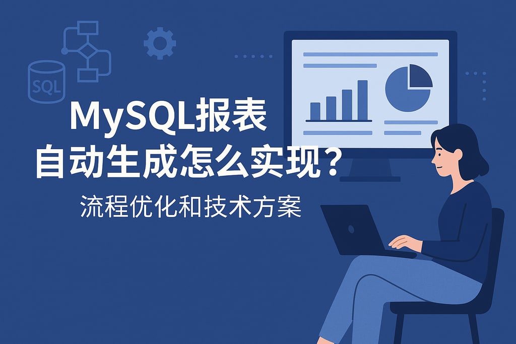 mysql报表自动生成怎么实现？流程优化和技术方案