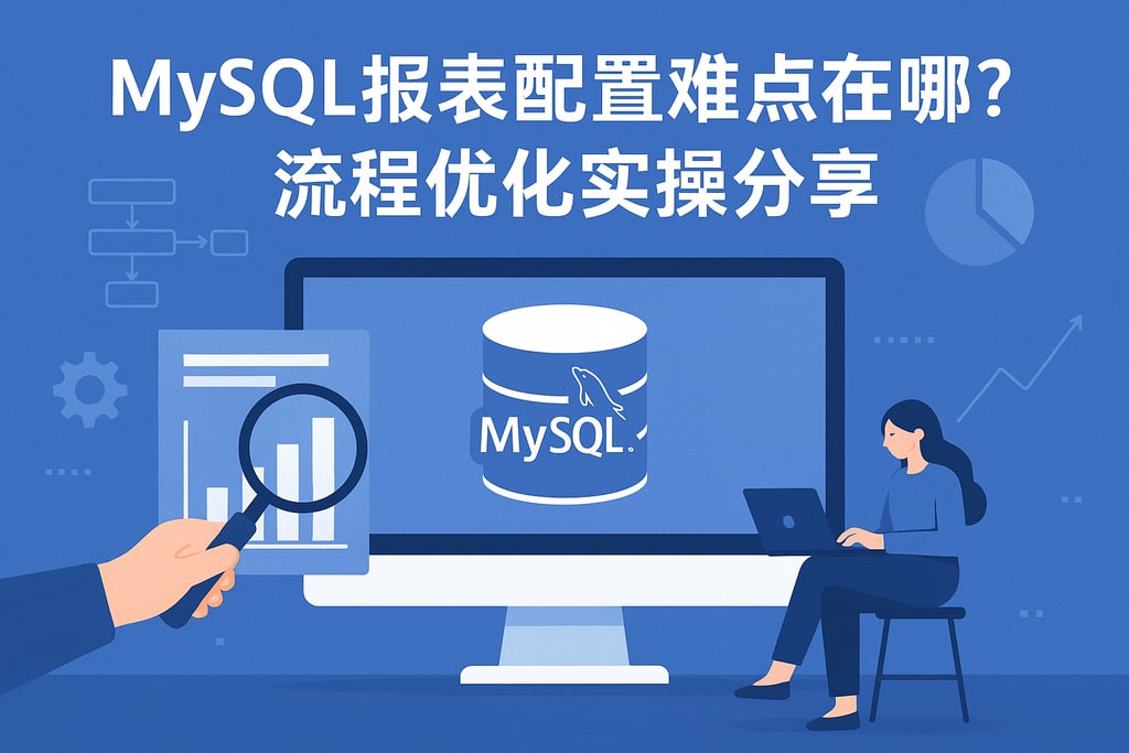 mysql报表配置难点在哪？流程优化实操分享