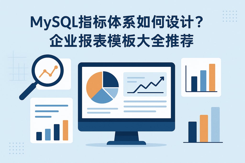 mysql指标体系如何设计？企业报表模板大全推荐