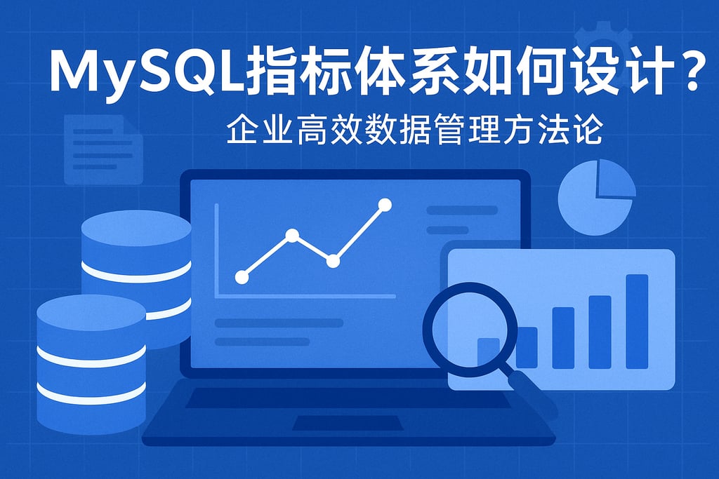 mysql指标体系如何设计？企业高效数据管理方法论
