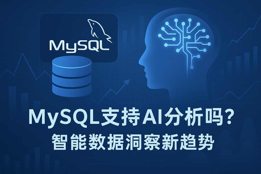 mysql支持AI分析吗？智能数据洞察新趋势