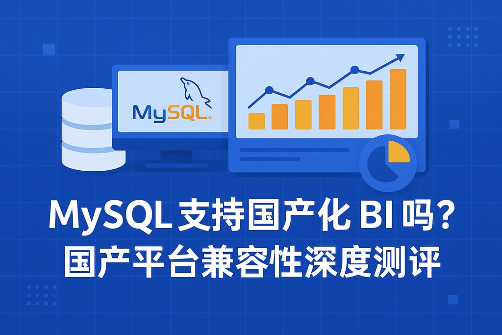 mysql支持国产化BI吗？国产平台兼容性深度测评