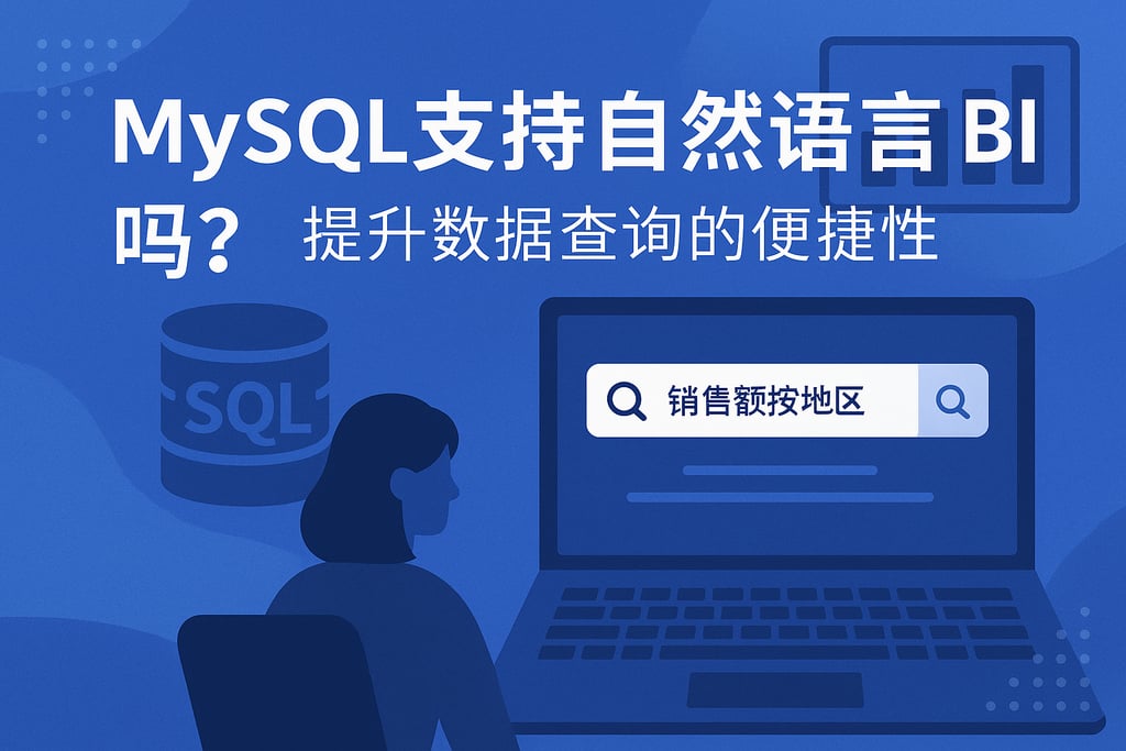 mysql支持自然语言BI吗？提升数据查询的便捷性