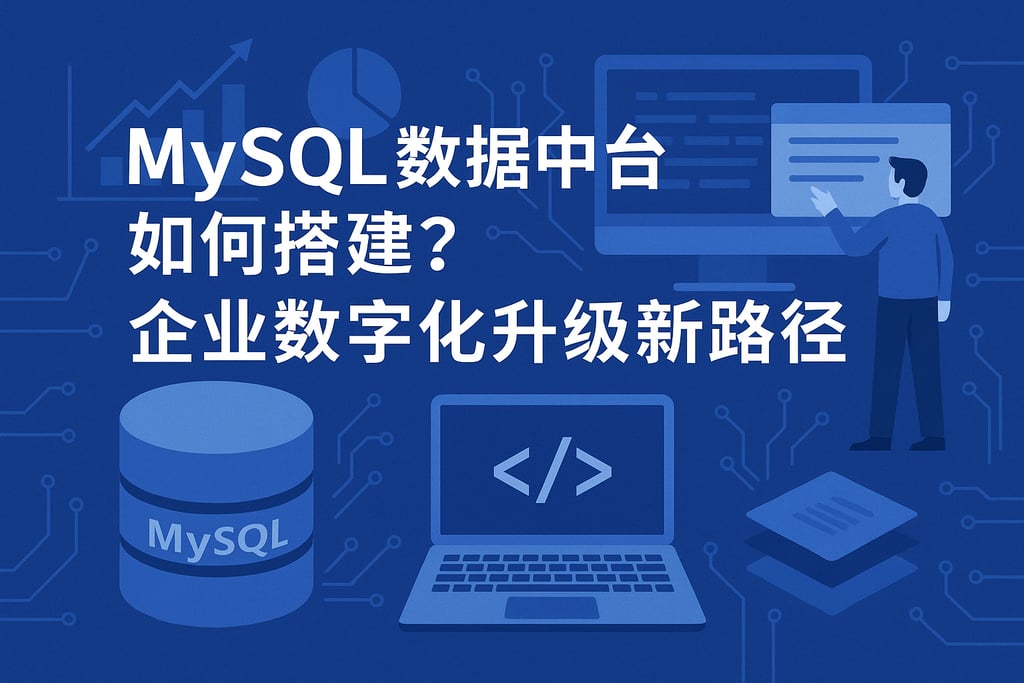mysql数据中台如何搭建？企业数字化升级新路径