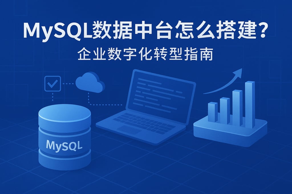 mysql数据中台怎么搭建？企业数字化转型指南