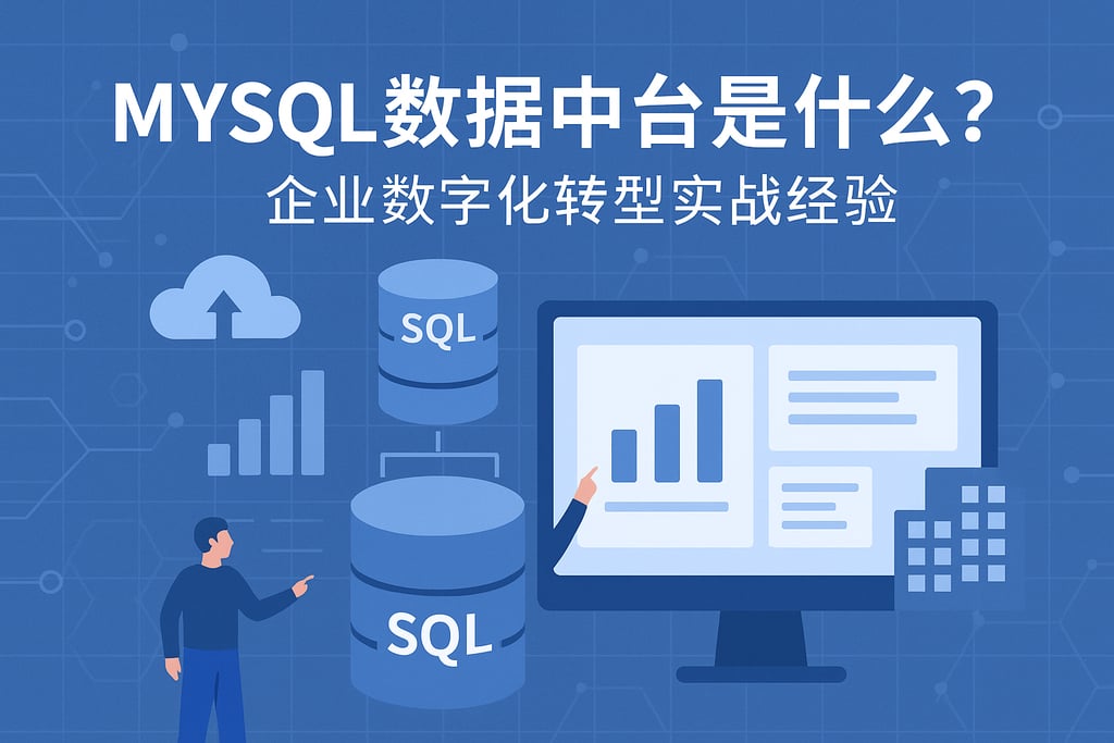mysql数据中台是什么？企业数字化转型实战经验