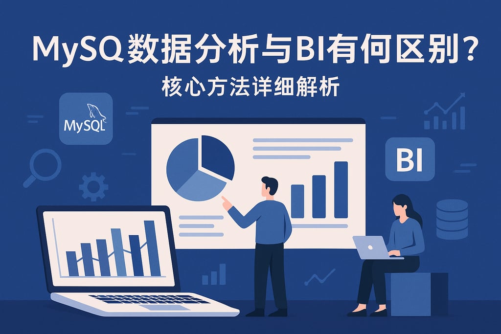 mysql数据分析与BI有何区别？核心方法详细解析