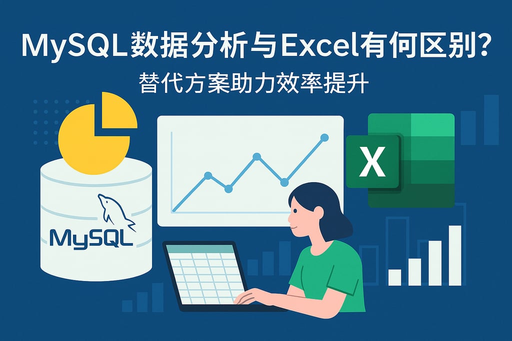 mysql数据分析与Excel有何区别？替代方案助力效率提升