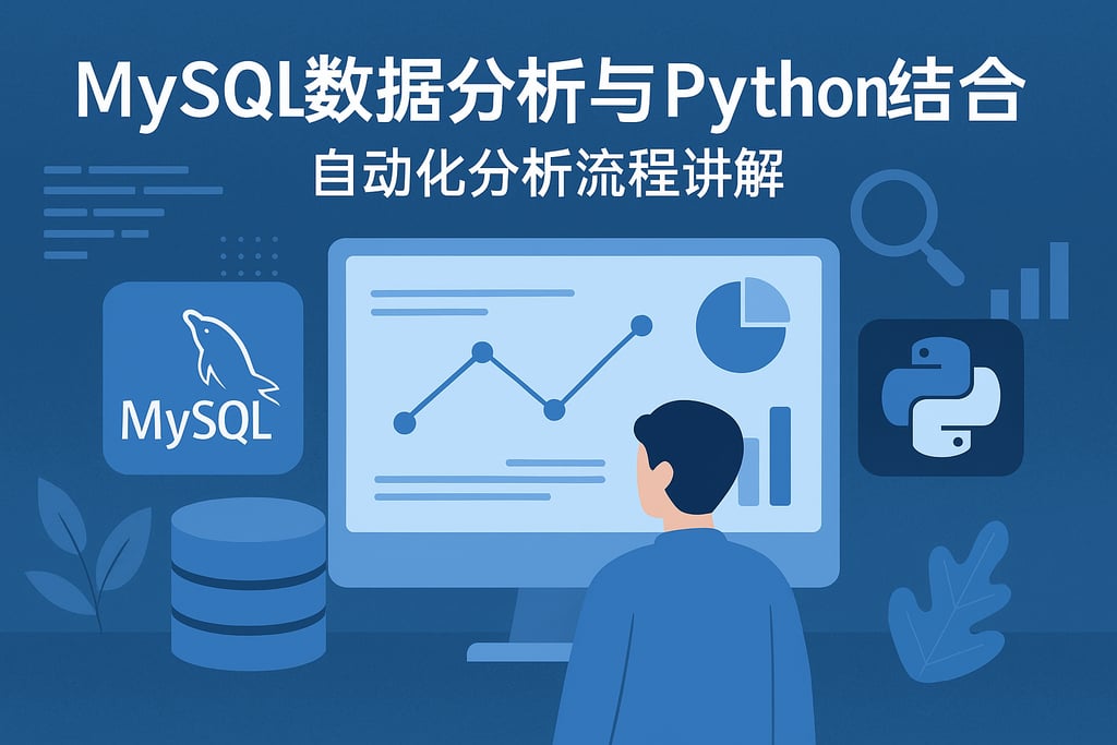 mysql数据分析与Python结合如何？自动化分析流程讲解