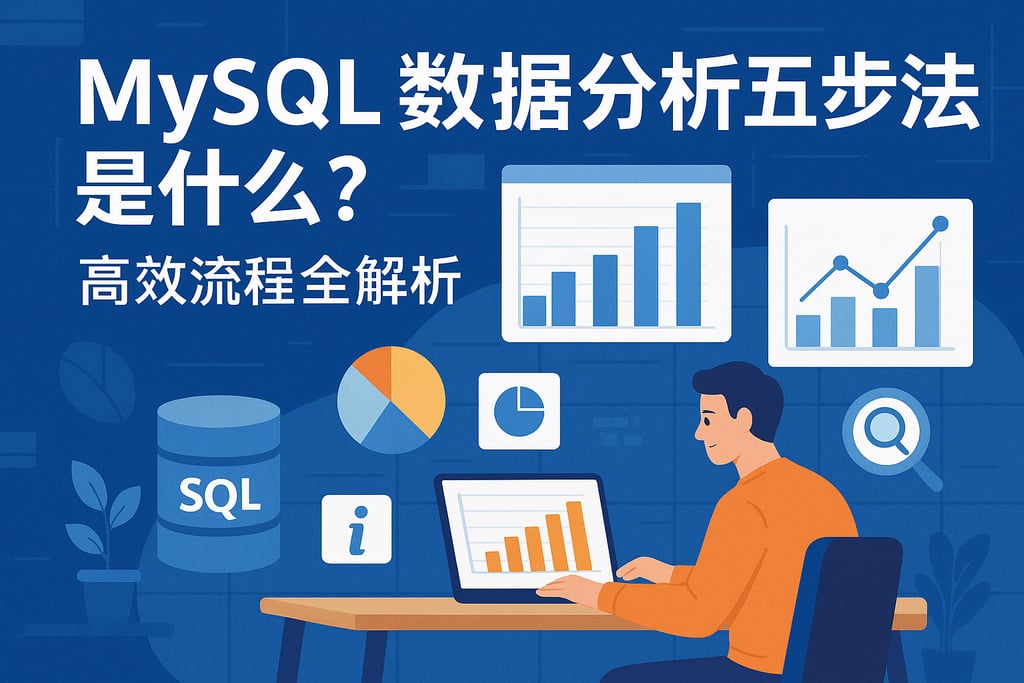 mysql数据分析五步法是什么？高效流程全解析