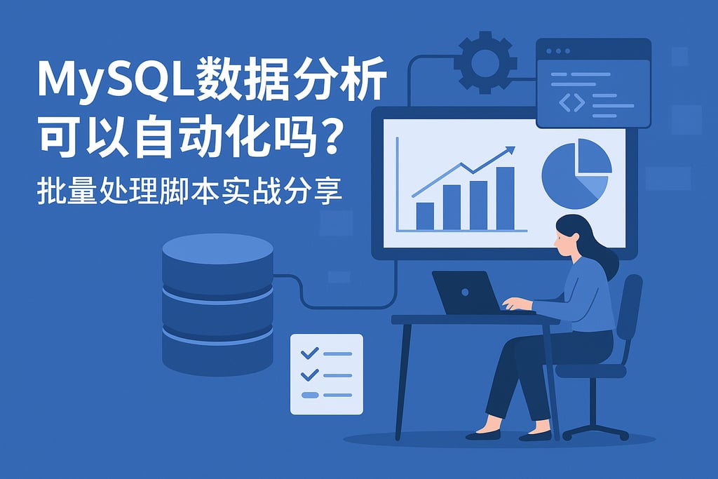 mysql数据分析可以自动化吗？批量处理脚本实战分享
