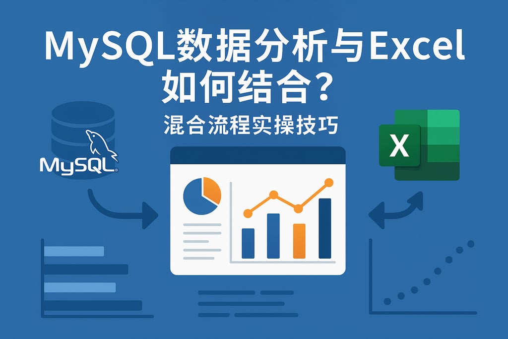 mysql数据分析和Excel如何结合？混合流程实操技巧