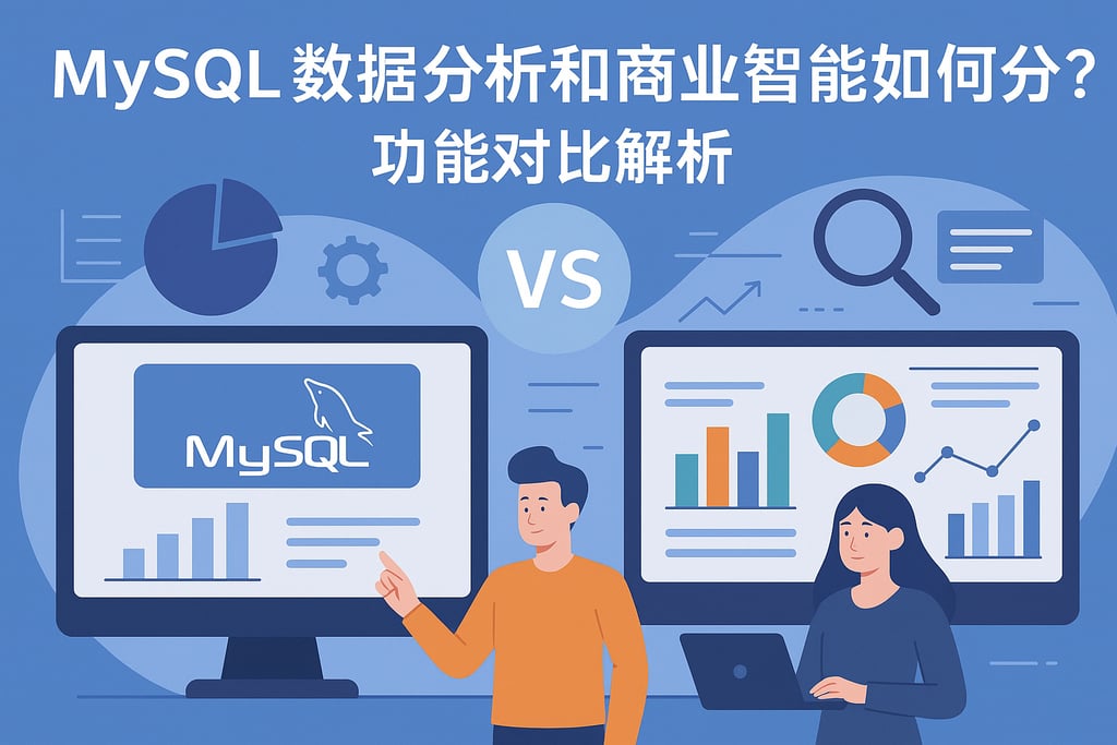 mysql数据分析和商业智能如何区分？功能对比解析