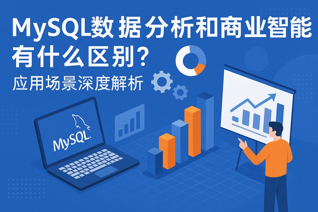 mysql数据分析和商业智能有什么区别？应用场景深度解析