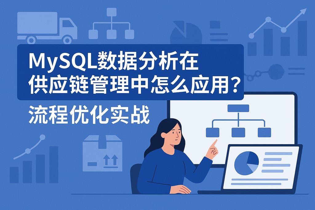 mysql数据分析在供应链管理中怎么应用？流程优化实战