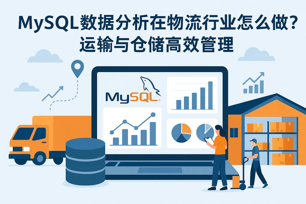 mysql数据分析在物流行业怎么做？运输与仓储高效管理
