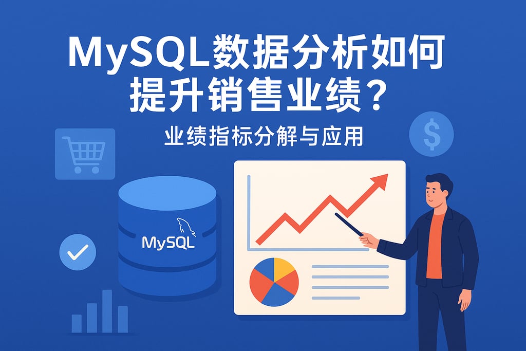 mysql数据分析如何提升销售业绩？业绩指标分解与应用