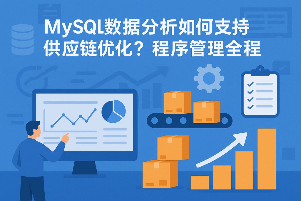 mysql数据分析如何支持供应链优化？流程管理全流程解读