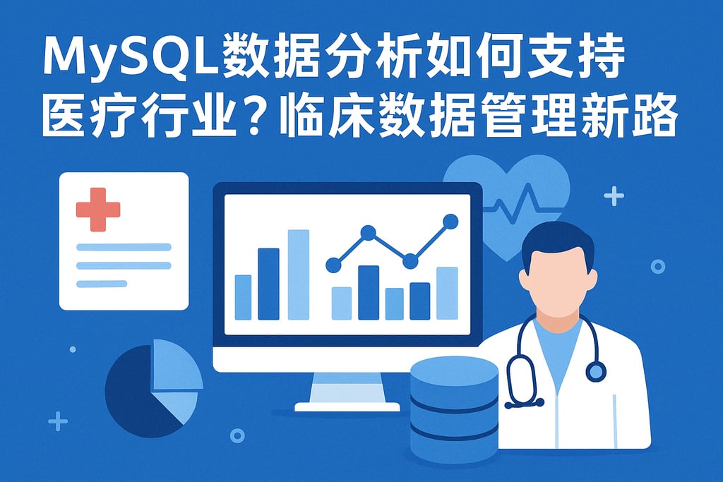mysql数据分析如何支持医疗行业？临床数据管理新思路