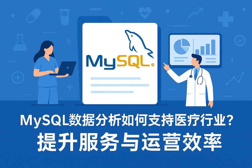 mysql数据分析如何支持医疗行业？提升服务与运营效率