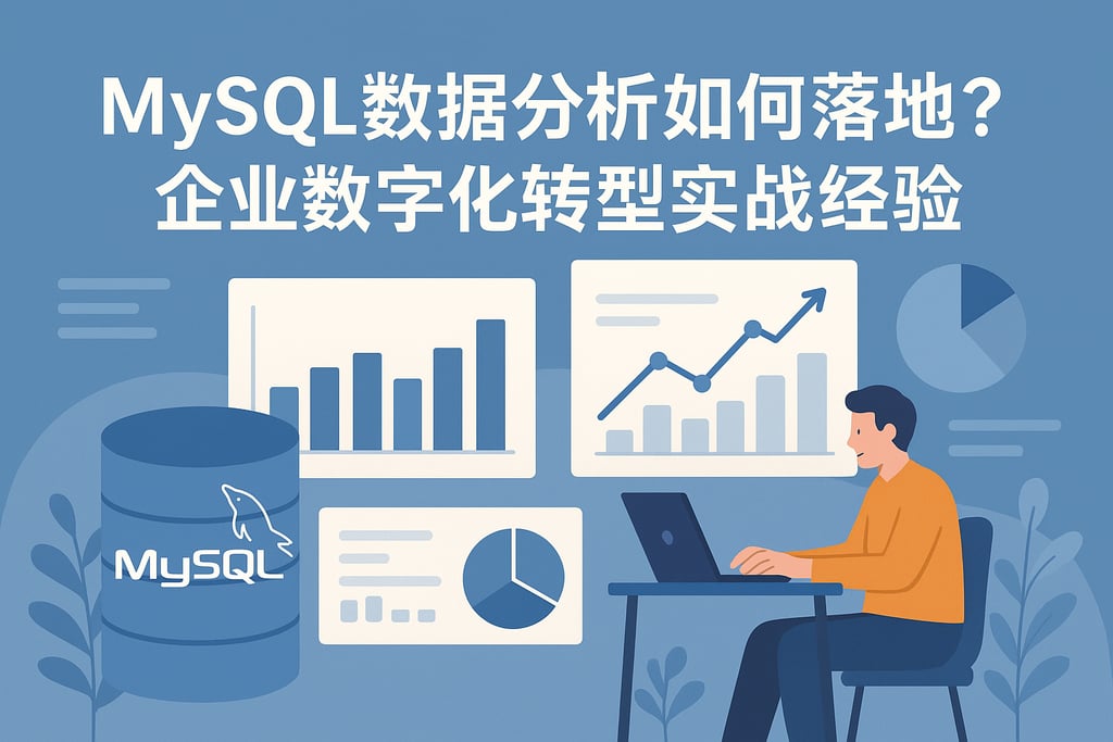 mysql数据分析如何落地？企业数字化转型实战经验