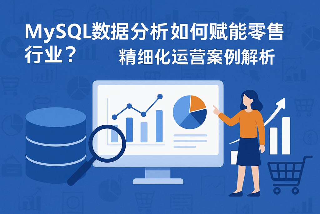 mysql数据分析如何赋能零售行业？精细化运营案例解析