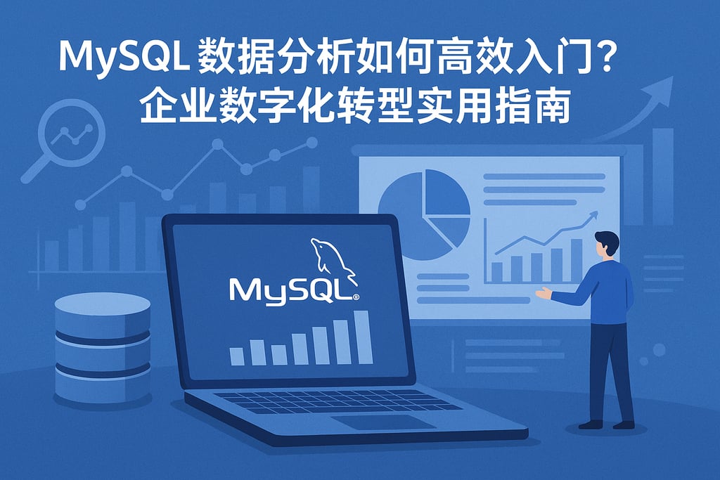 mysql数据分析如何高效入门？企业数字化转型实用指南