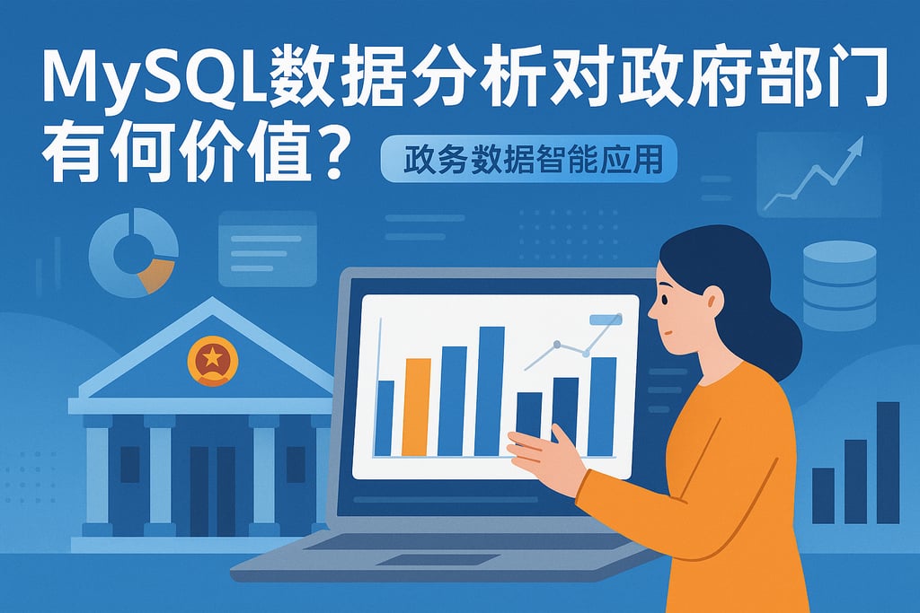 mysql数据分析对政府部门有何价值？政务数据智能应用
