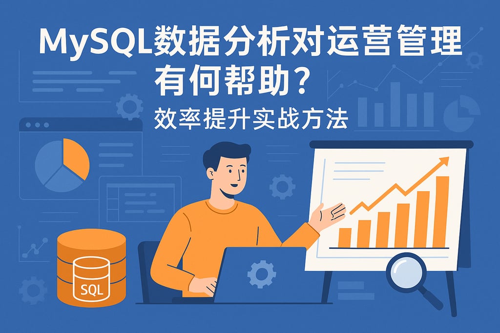 mysql数据分析对运营管理有何帮助？效率提升实战方法