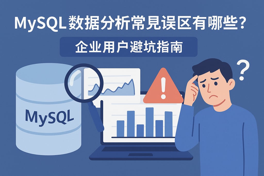 mysql数据分析常见误区有哪些？企业用户避坑指南