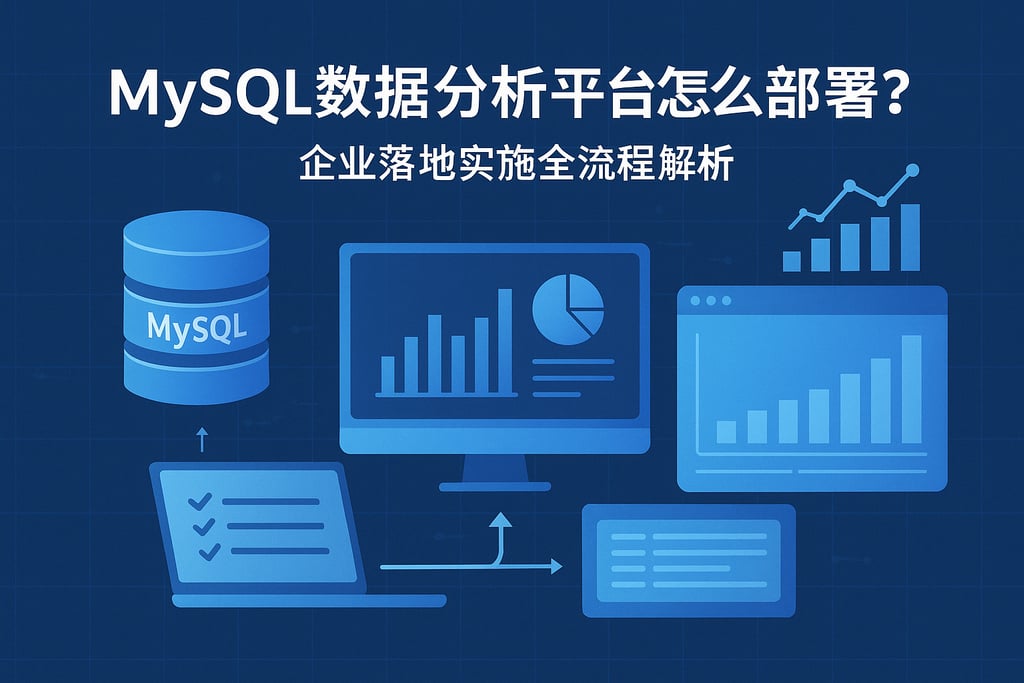 mysql数据分析平台怎么部署？企业落地实施全流程解析