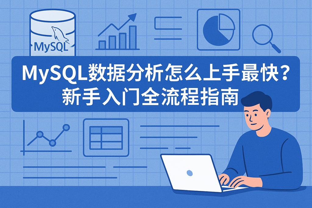 mysql数据分析怎么上手最快？新手入门全流程指南