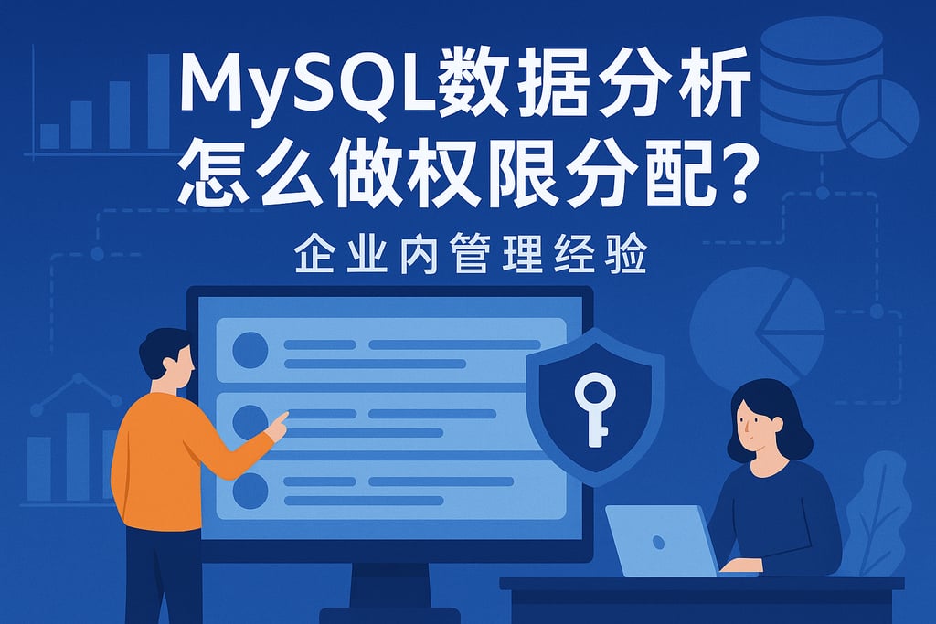 mysql数据分析怎么做权限分配？企业内部管理经验
