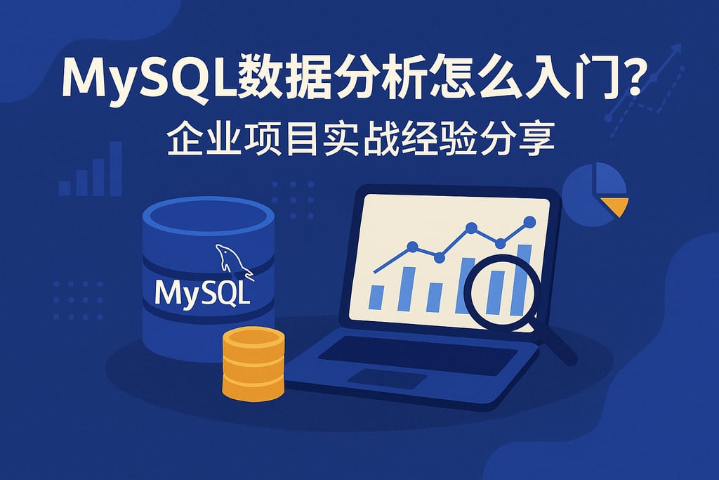 mysql数据分析怎么入门？企业项目实战经验分享
