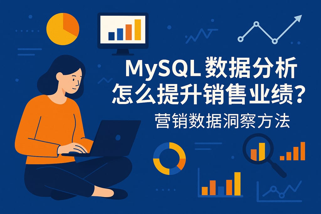 mysql数据分析怎么提升销售业绩？营销数据洞察方法