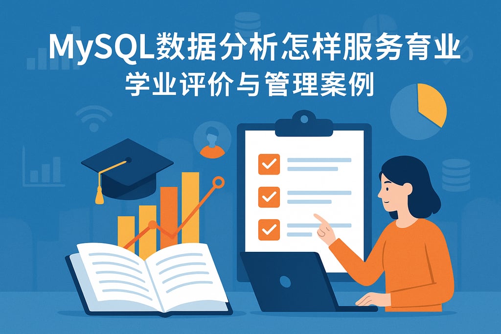 mysql数据分析怎样服务教育行业？学业评价与管理案例