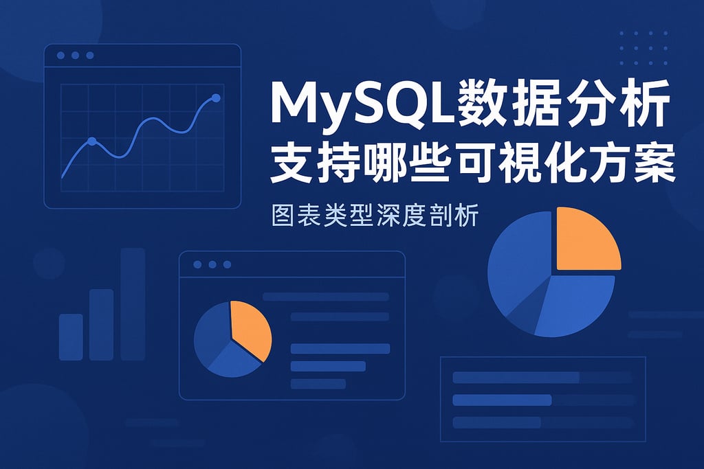 mysql数据分析支持哪些可视化方案？图表类型深度剖析