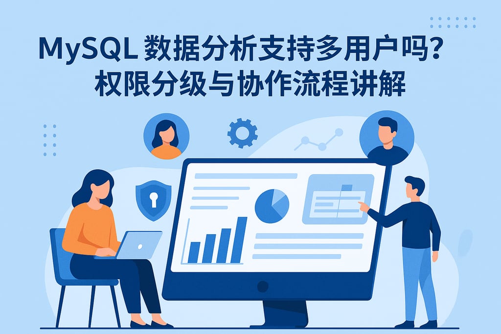mysql数据分析支持多用户吗？权限分级与协作流程讲解
