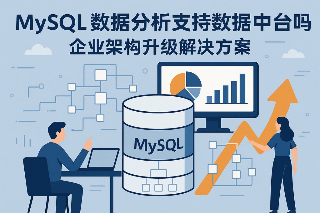 mysql数据分析支持数据中台吗？企业架构升级解决方案