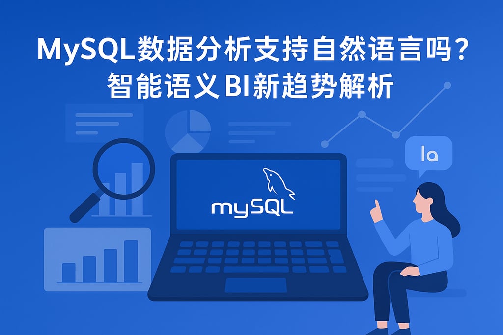 mysql数据分析支持自然语言吗？智能语义BI新趋势解析