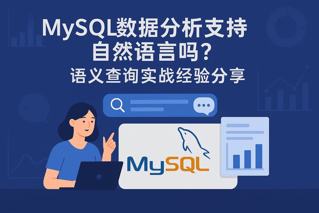 mysql数据分析支持自然语言吗？语义查询实战经验分享