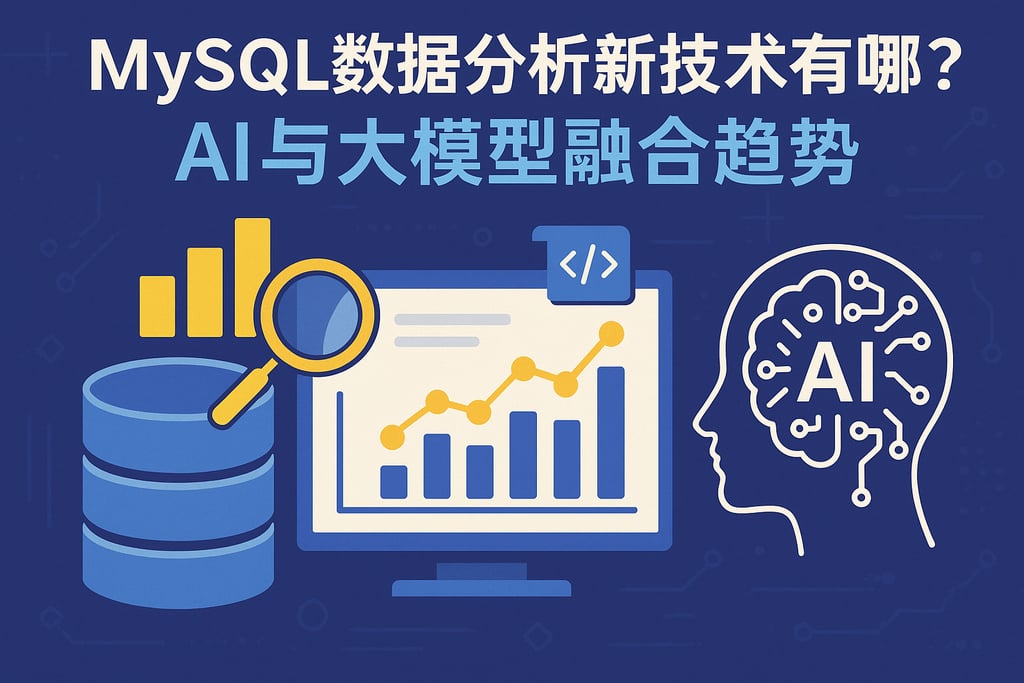 mysql数据分析新技术有哪些？AI与大模型融合趋势