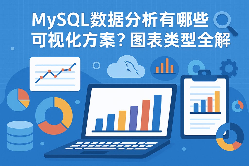 mysql数据分析有哪些可视化方案？图表类型全解