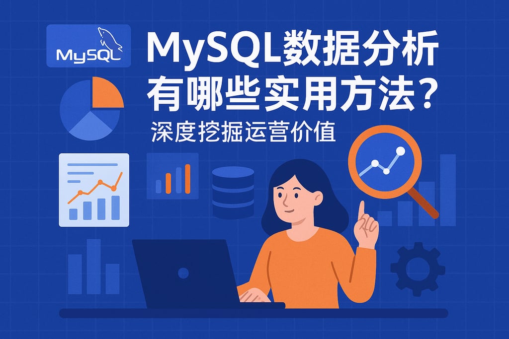 mysql数据分析有哪些实用方法？深度挖掘运营价值