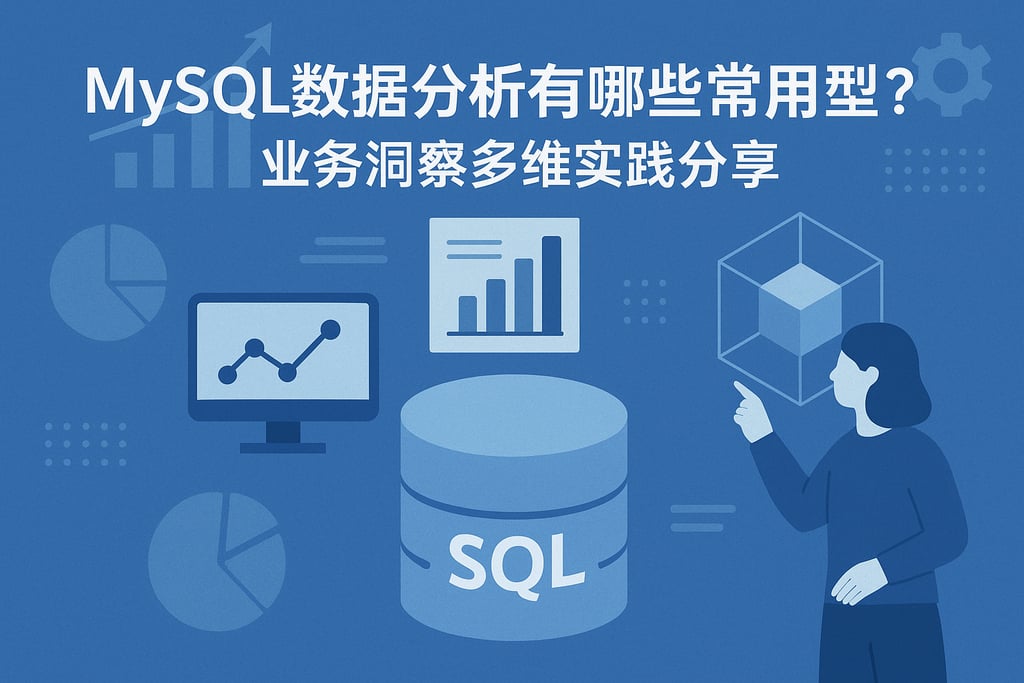 mysql数据分析有哪些常用模型？业务洞察多维实践分享