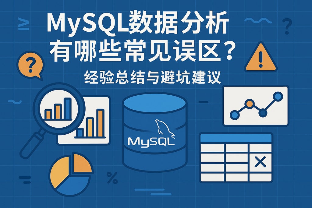 mysql数据分析有哪些常见误区？经验总结与避坑建议